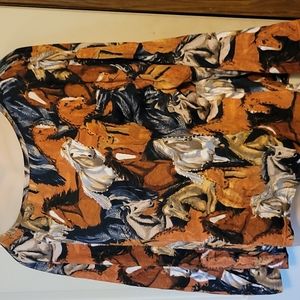 Cowgirl inspired beautiful multi colored top